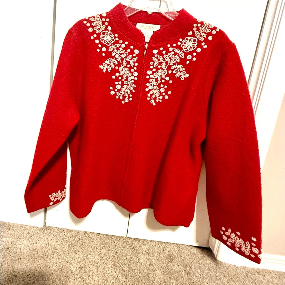 Embroidered light jacket